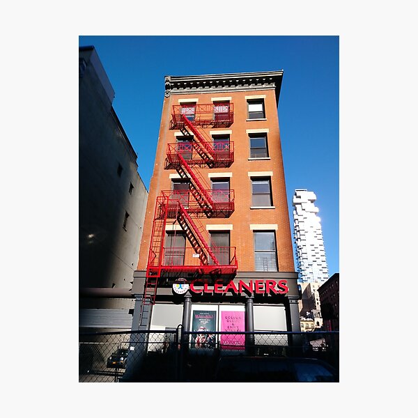 New York City, Manhattan, New York, downtown, #NeeYorkCity, #Manhattan, #NeeYork, #downtown, #buildings, #streets, #avenues, #skyscrapers, #cars, #pedestrians Photographic Print