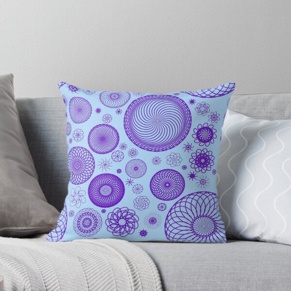 Item preview, Mandala - Purple/Light Blue designed and sold by Cats-And-Coffee.