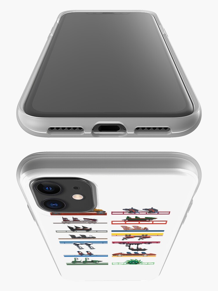 Alternate view of Six Flags Magic Mountain Coaster Cars Design iPhone Case & Cover