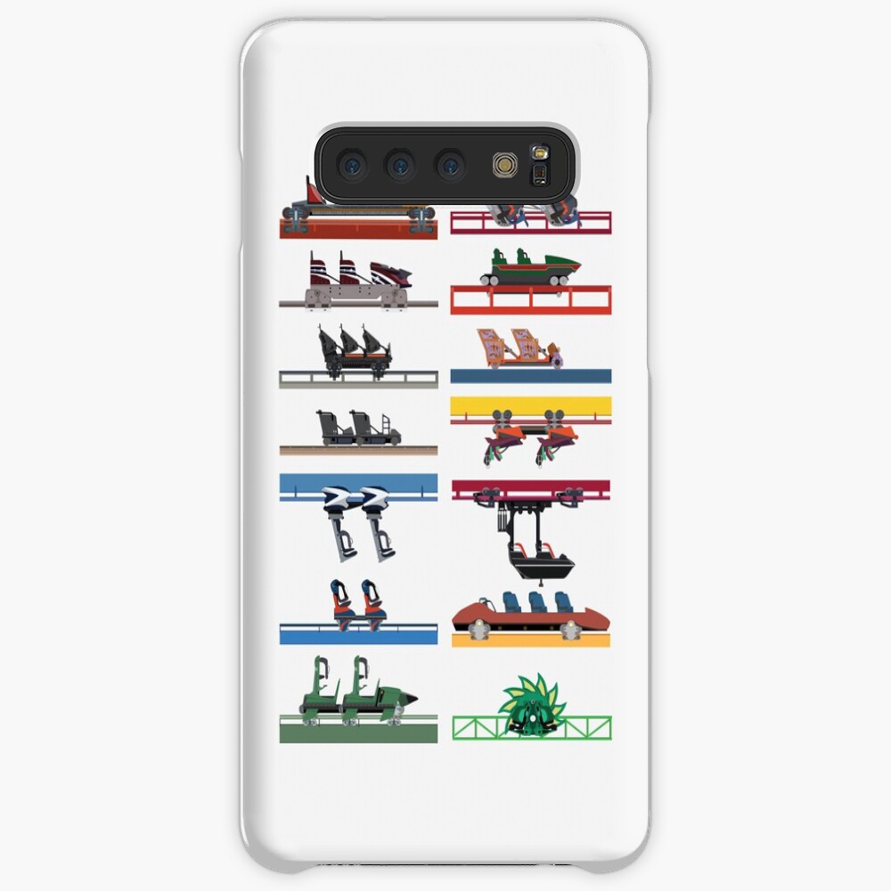 Six Flags Magic Mountain Coaster Cars Design Case & Skin for Samsung Galaxy