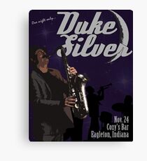 Duke Silver Canvas Print