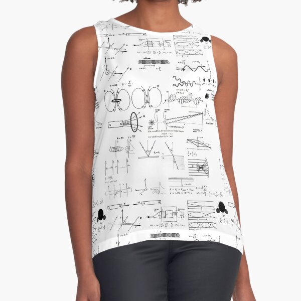 General Physics 2, #GeneralPhysics, #General, #Physics, #Electromagnetism, Thermodynamics, AtomicPhysics, NuclearPhysics Sleeveless Top