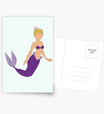 Mermaid Andrina Postcards