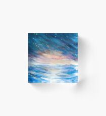 REBOOT Ocean Constellation Sky | Paperness Acrylic Block