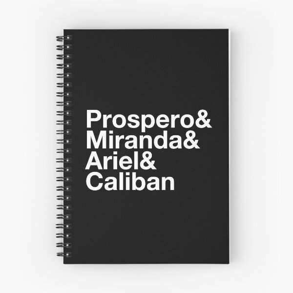Item preview, Shakespeare The Tempest & List: Prospero & Miranda & Ariel & Caliban designed and sold by kierkegaard.