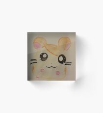 Hamtaro watercolor Acrylic Block