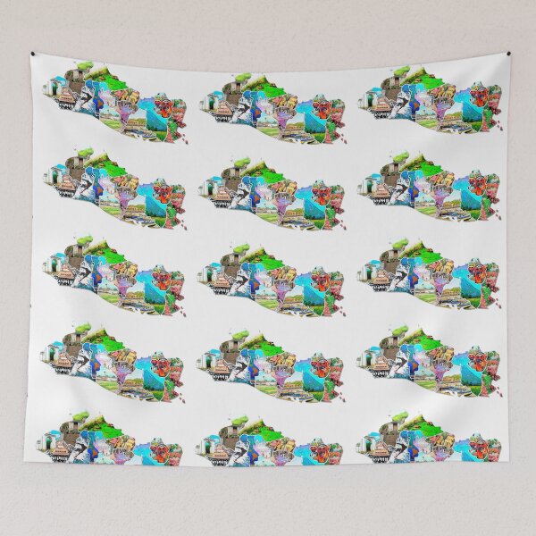 Item preview, Tourist map El Salvador designed and sold by Salvatienda.
