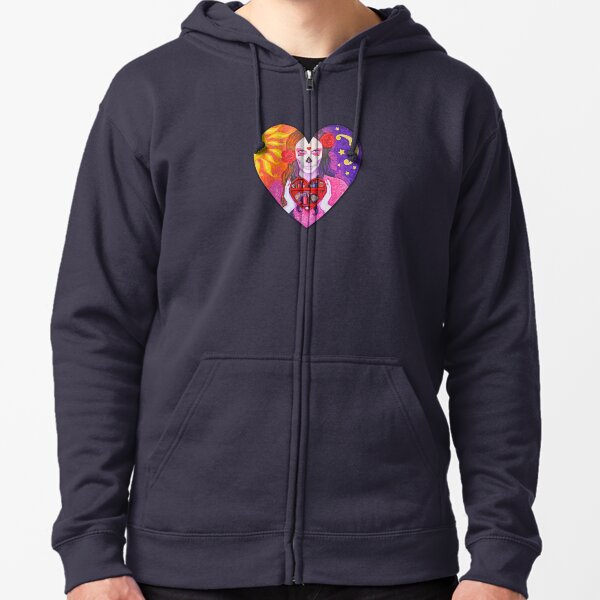 Sombra del Corazon Zipped Hoodie