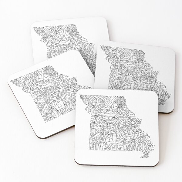 Item preview, Missouri Geometric Pattern designed and sold by designcardinal.