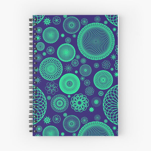 Item preview, Mandala - Sea Foam Green/Navy Blue designed and sold by Cats-And-Coffee.