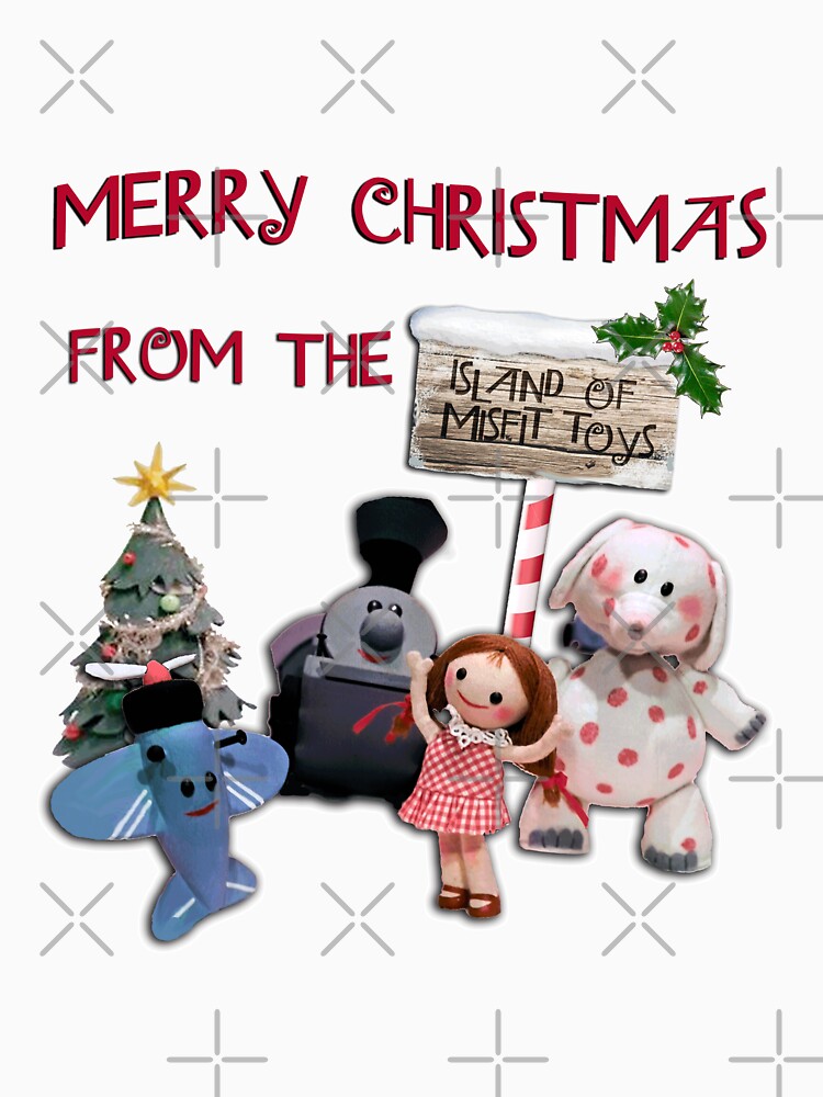 "Merry Christmas from the Island of Misfit Toys" Tshirt for Sale by