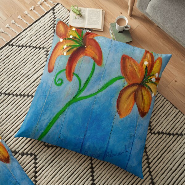 Rise Above Floor Pillow