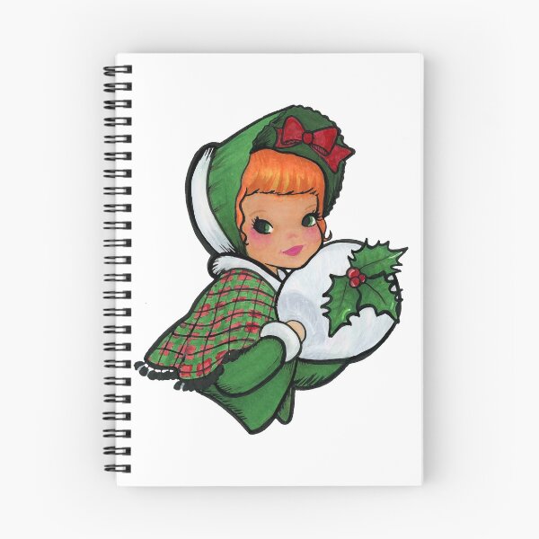 Item preview, Vintage Christmas Irish Lass designed and sold by ComicKitsch.