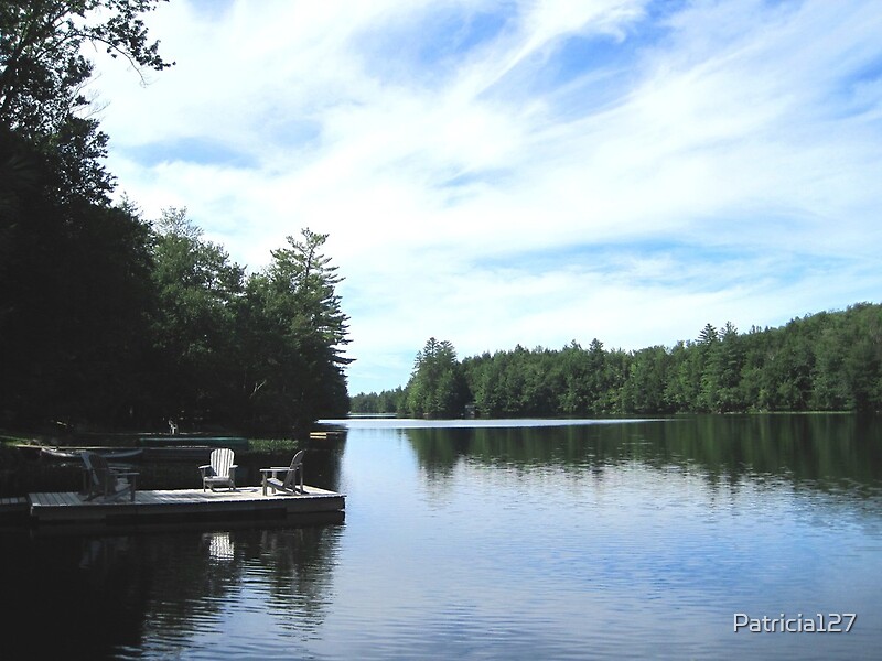 "Little Long Lake, Woodgate,N.Y." by Patricia127 Redbubble