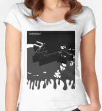 Weezer Black 2 Women's Fitted Scoop T-Shirt