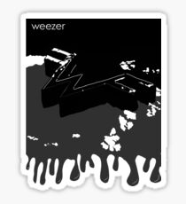 Weezer Black 2 Sticker