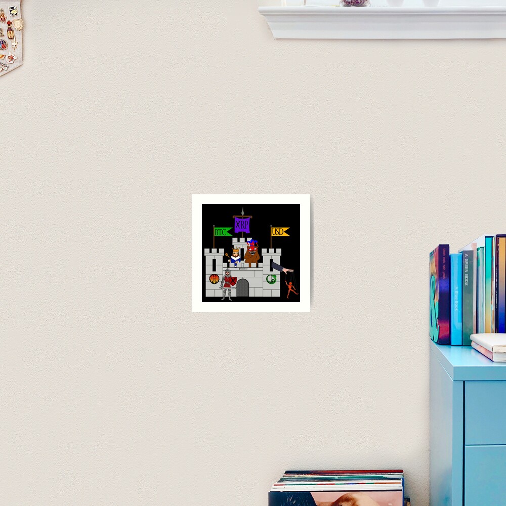 "Bearableguy123 Castle" Art Print for Sale by hrubiks | Redbubble
