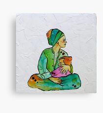 Confort (vert) Impression sur toile