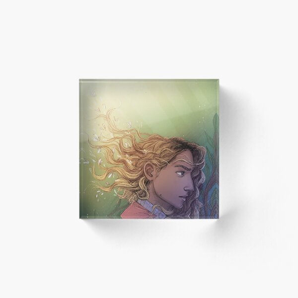 Overgrown - Bea Acrylic Block