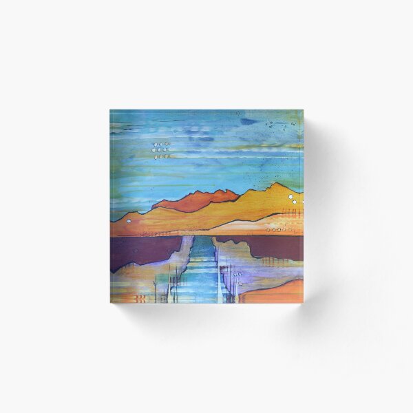 Eastern Oregon Irrigation Acrylic Block