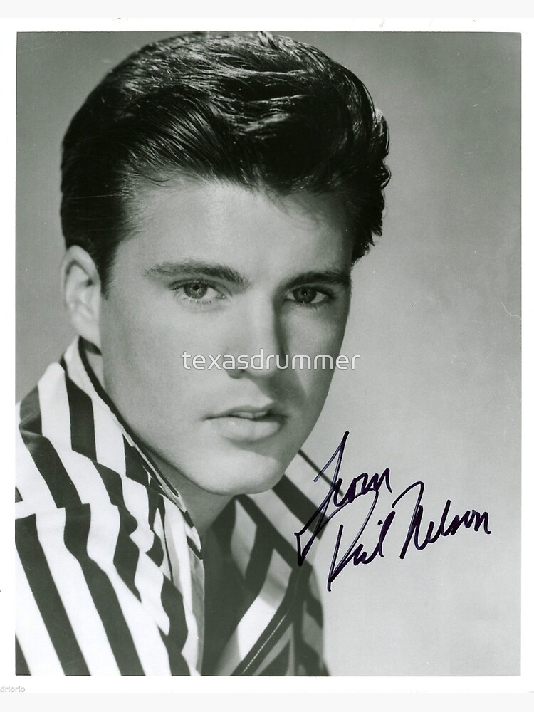 Ricky Nelson Autograph by texasdrummer
