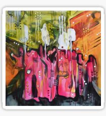 Pink Sari Gang Sticker