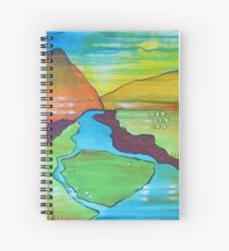 Powder River (green) Spiral Notebook