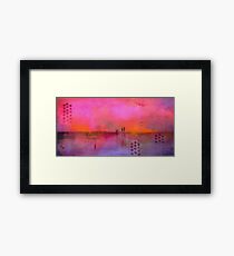 Sunflux Framed Print