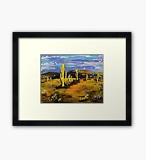 Sonoran Desert Framed Print