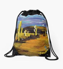 Sonoran Desert Drawstring Bag