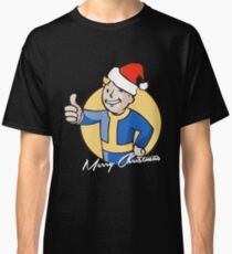 Vault Boy Merry Christmas Classic T-Shirt