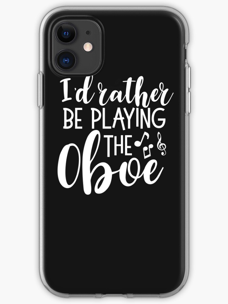 Id Rather Be Playing Oboe Black Kids Sweatshirt