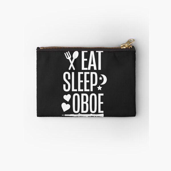 Item preview, Eat Sleep Oboe Funny Band Orchestra Gift Men Women 2 designed and sold by hadleydesigns.