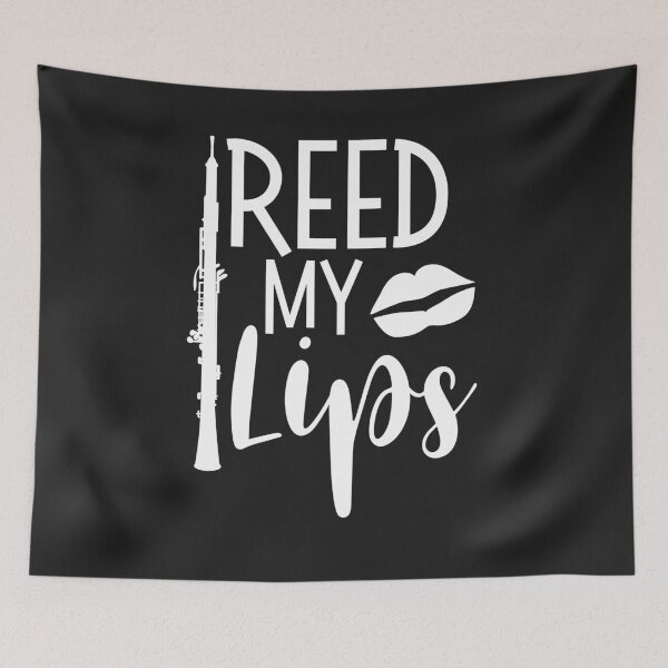 Item preview, Reed my lips Funny Oboe Gift for Band Orchestra Kids 2 designed and sold by hadleydesigns.