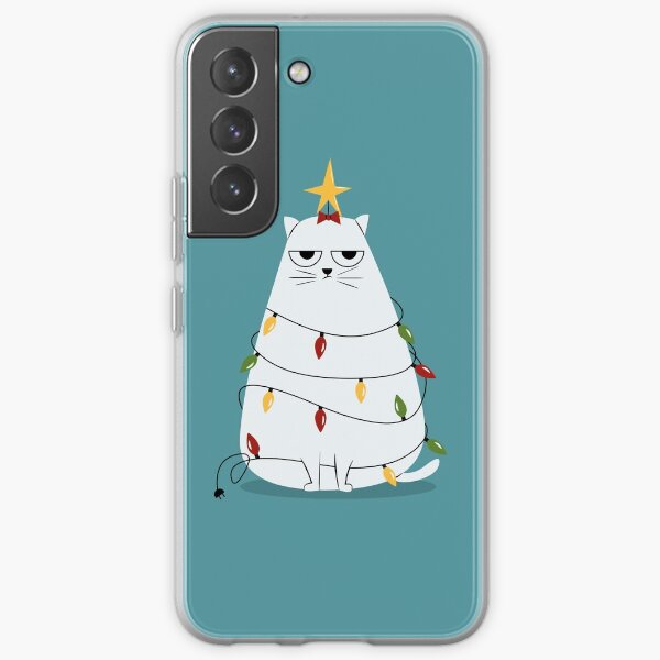 Grumpy Christmas Cat Samsung Galaxy Soft Case