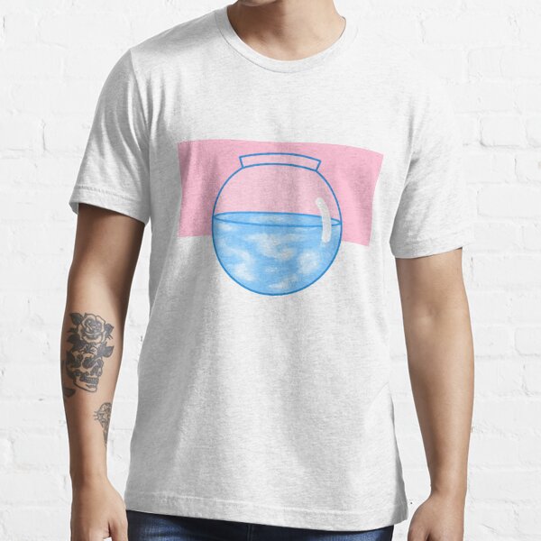 Aesthetic Blue and Pink Sky/Cloud Design | Essential T-Shirt