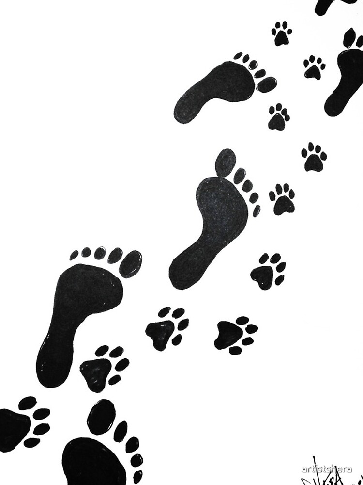 Hiking buddy (tattoo design) by artistshera