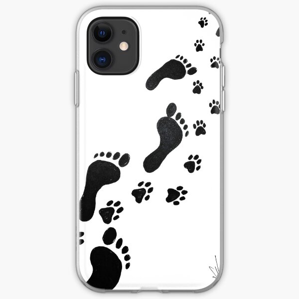 Hiking buddy (tattoo design) iPhone Soft Case
