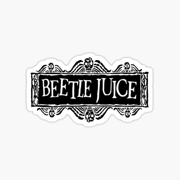 beetlejuice Sticker