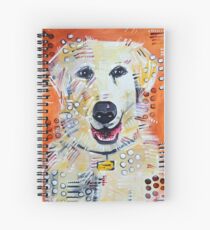 Yellow Lab Spiral Notebook