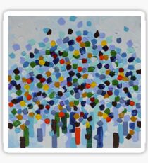 Tree of Life (Blue) Sticker