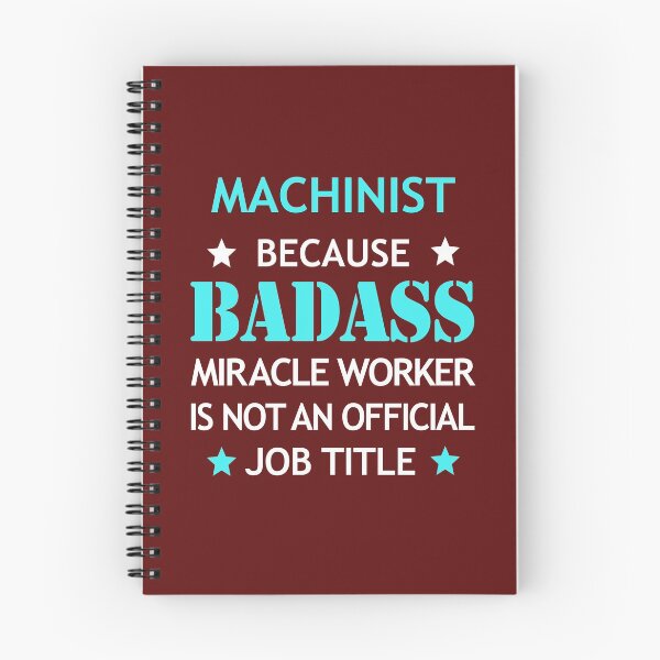 Item preview, Machinist Badass Birthday Funny Christmas Cool Gift designed and sold by smily-tees.