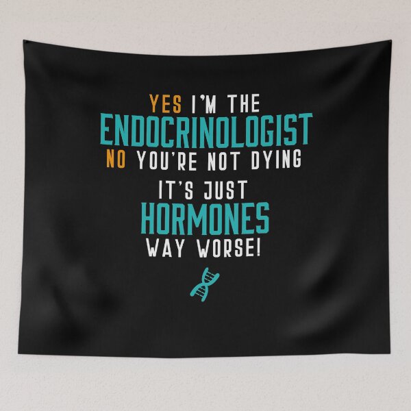 Item preview, Hospital Endocrinologist designed and sold by BlueRockDesigns.