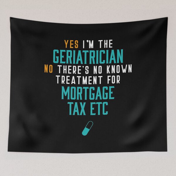 Item preview, Hospital Geriatrician designed and sold by BlueRockDesigns.