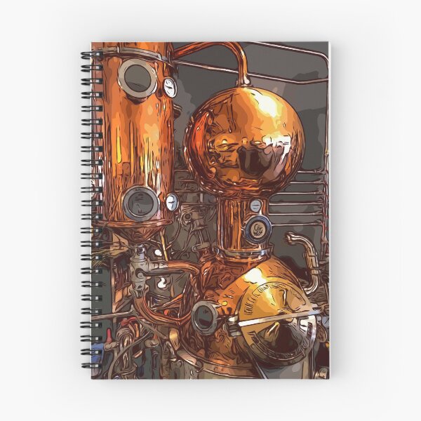 Item preview, Brass and Copper Colored Steampunk looking distillery   - WelshDesigns designed and sold by welshdesigns.