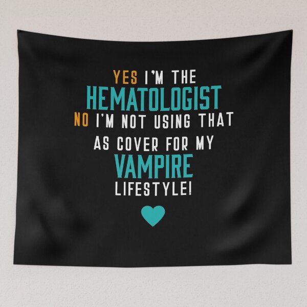 Item preview, Hospital Hematologist designed and sold by BlueRockDesigns.