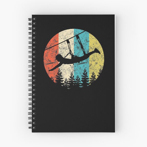 Item preview, Vintage Zipline Trees Graphic Design for Ziplining Enthusiasts designed and sold by BouncingSloth.