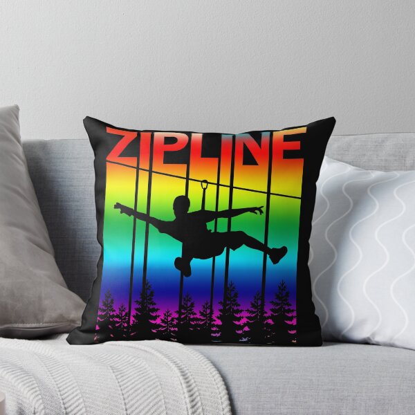 Item preview, Zipline Graphic Design for Ziplining Enthusiasts designed and sold by BouncingSloth.