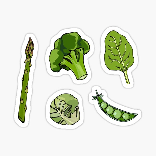 Eat Your Vegetables Sticker