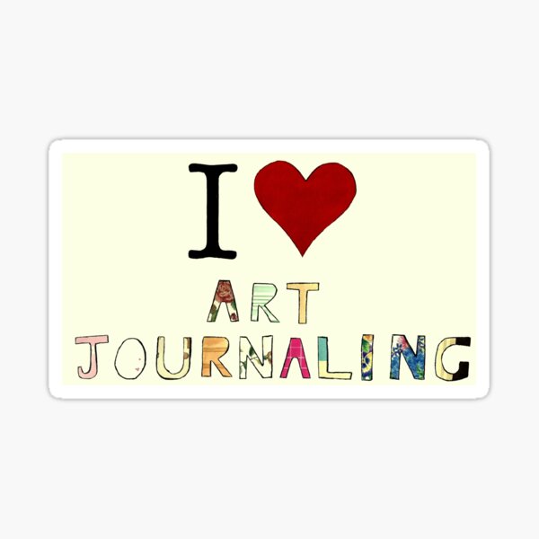 Item preview, I Heart Art Journaling! designed and sold by throughjournals.